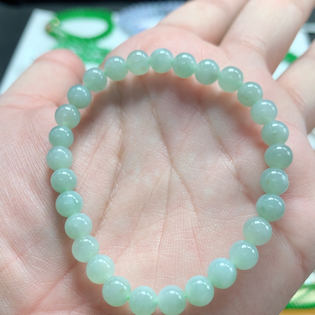 翡翠未镶嵌手链翡翠