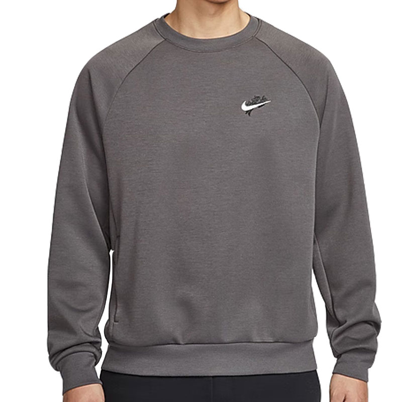 NIKE耐克男子M NK DF UV PRIMARY LS CREW针织无帽卫衣HV8215-261
