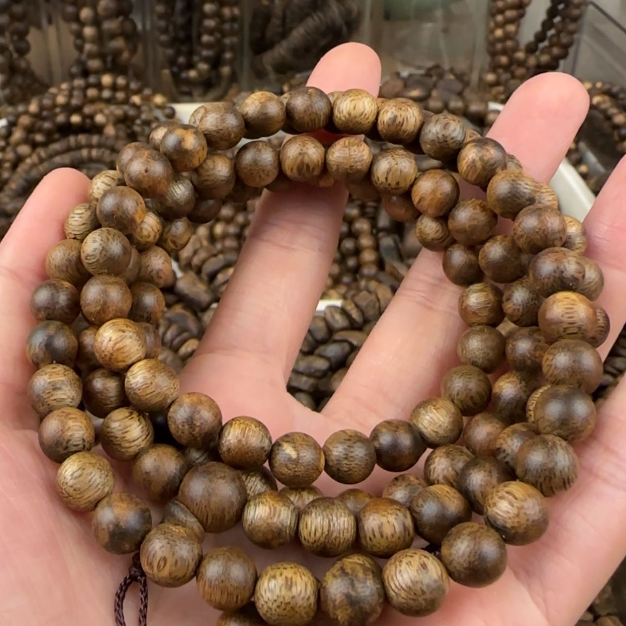 【闪购商品】沉香手串桐**妹奇楠手串15.9克卡07