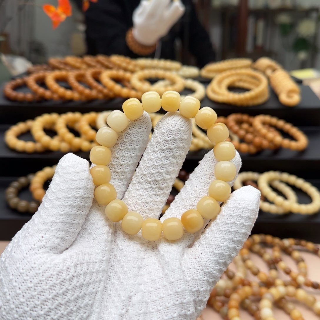 【闪购商品】菩提根/象牙果手串11×12 5年 溏心蛋 鬼工