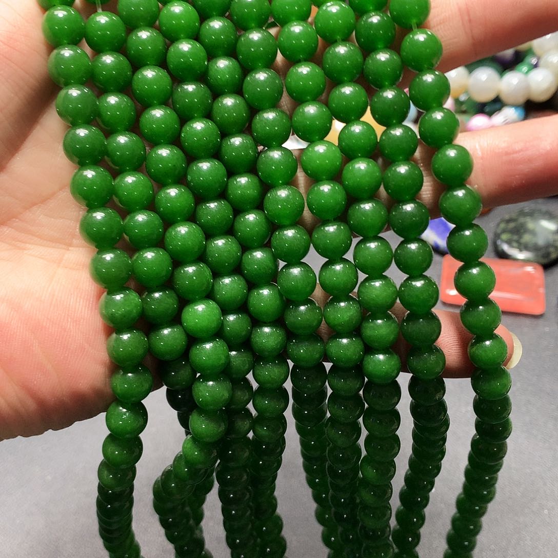 未镶嵌手串玛瑙/玉髓卡8两条散珠