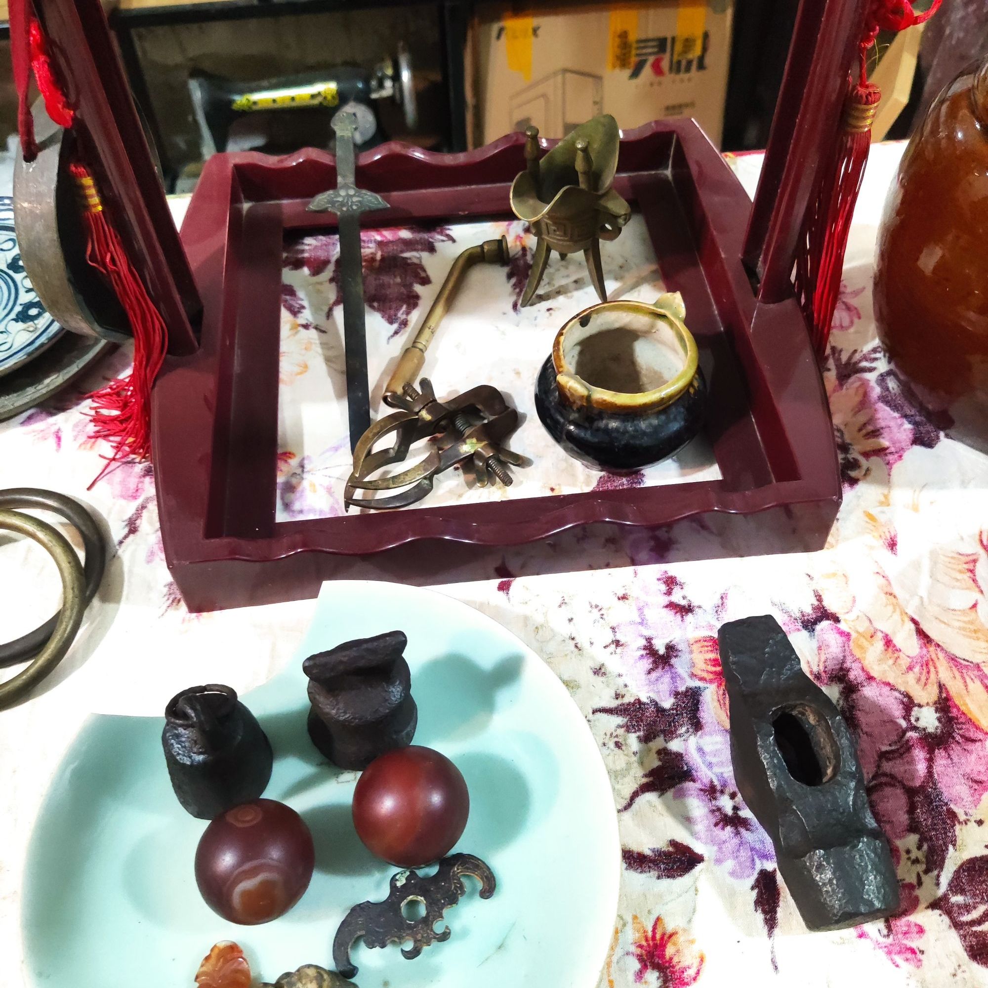 民俗老物件，家居摆件