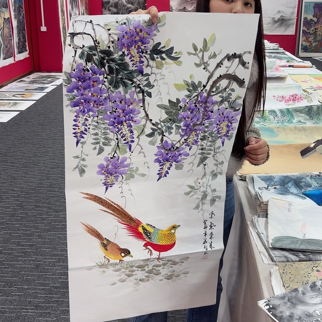国画国画作品纯手绘