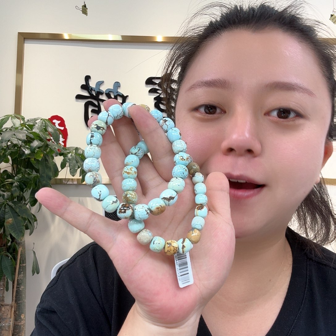 未镶嵌绿松石珠宝奇石46 多样性发货发其一