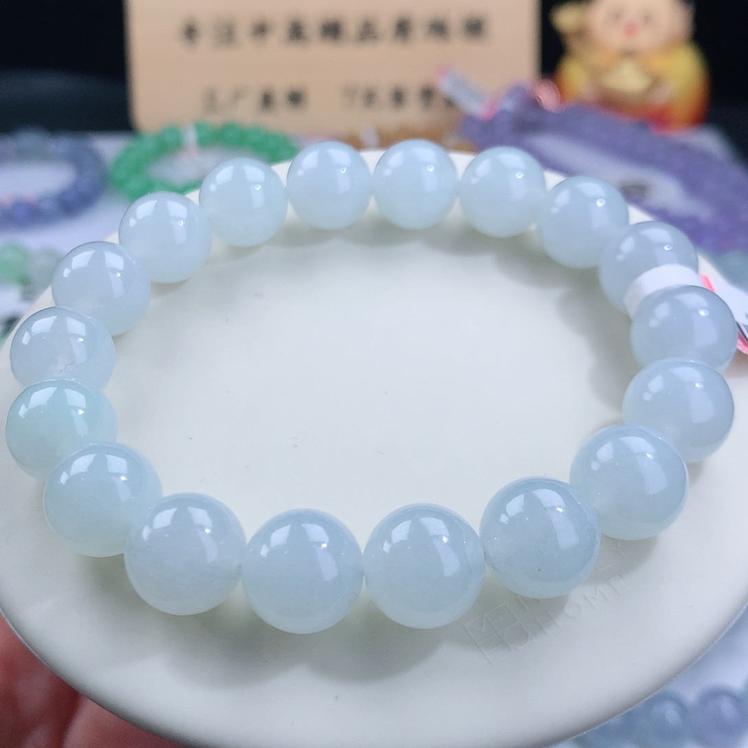 翡翠手链未镶嵌卡11