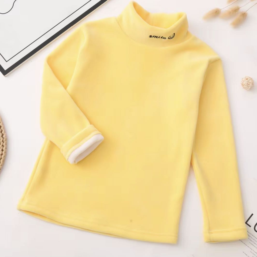 2025秋冬儿童打底衫保暖内衣男女同款