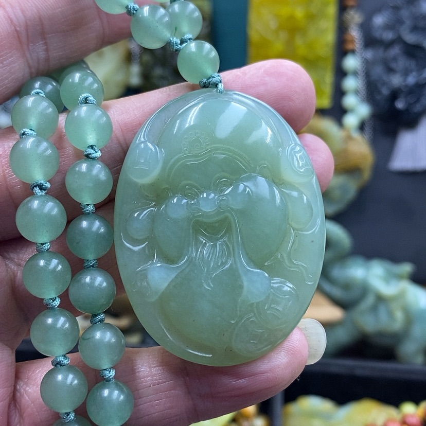 【闪购商品】未镶嵌蛇纹石玉吊坠