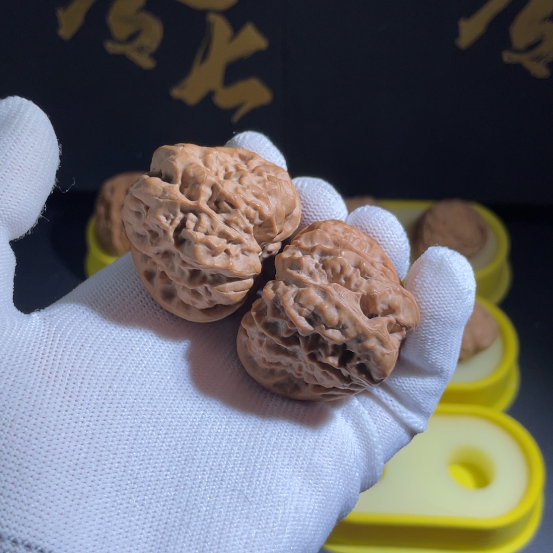 文玩核桃把件10号毕业级肚43蛙王，不全品