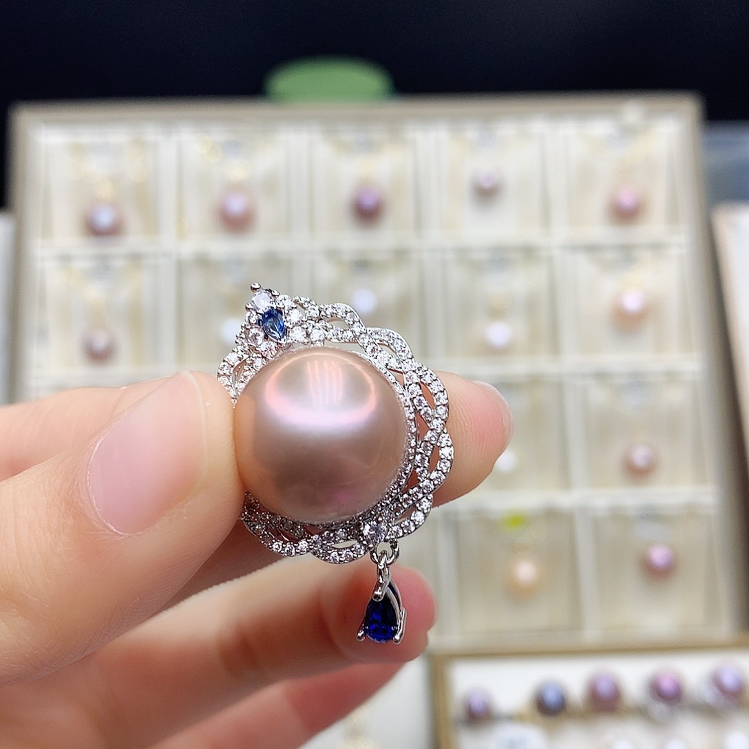 淡水珍珠颈饰合金