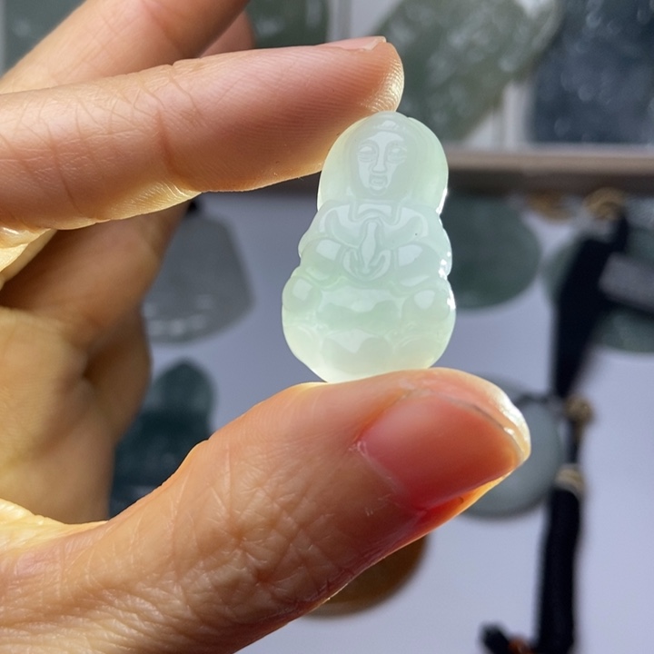 翡翠未镶嵌挂件翡翠