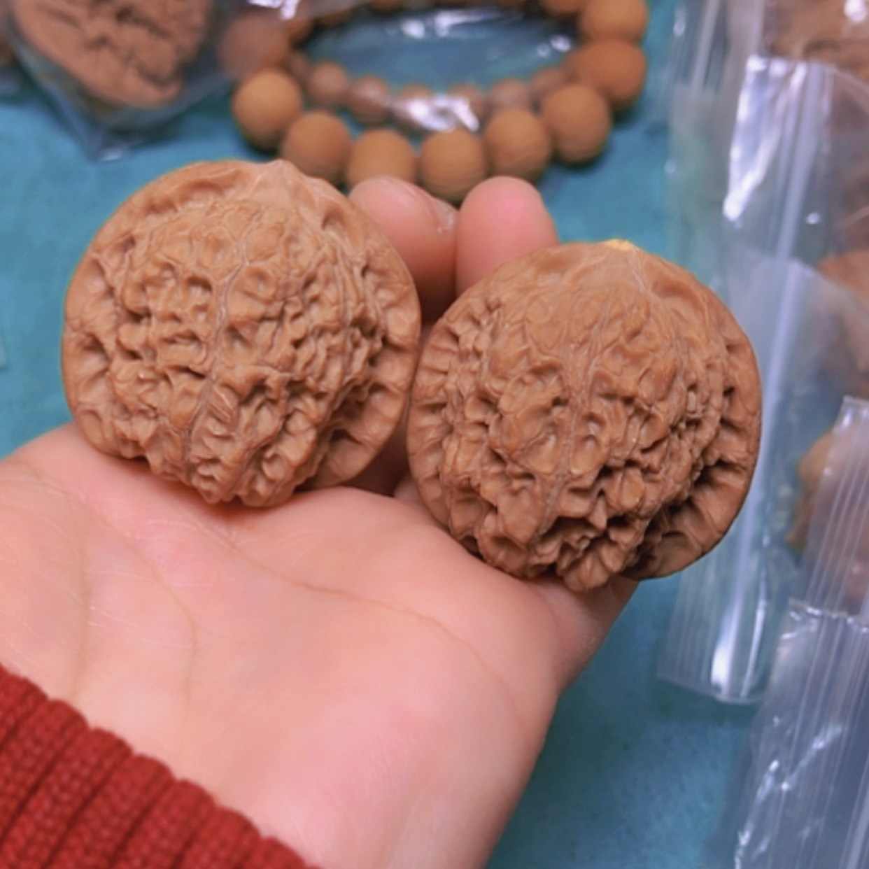 【闪购商品】摆件核桃39血麒麟有修