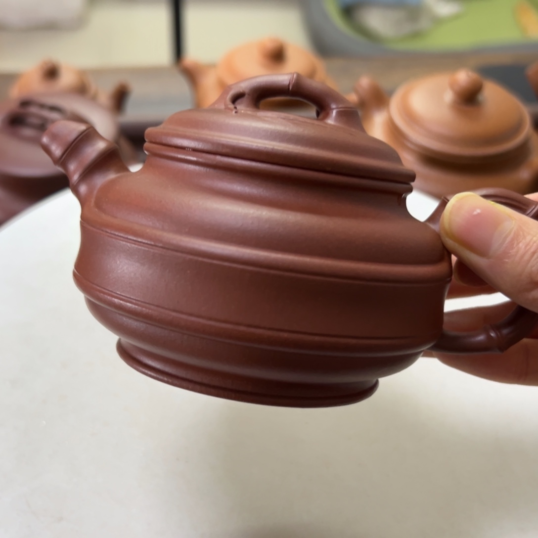 凯***程紫砂茶壶红皮龙180全品单壶