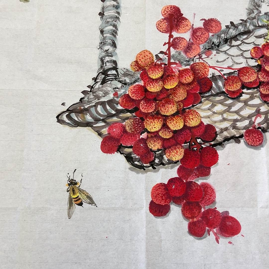 绘画晨**o石庆骥作品斗方
