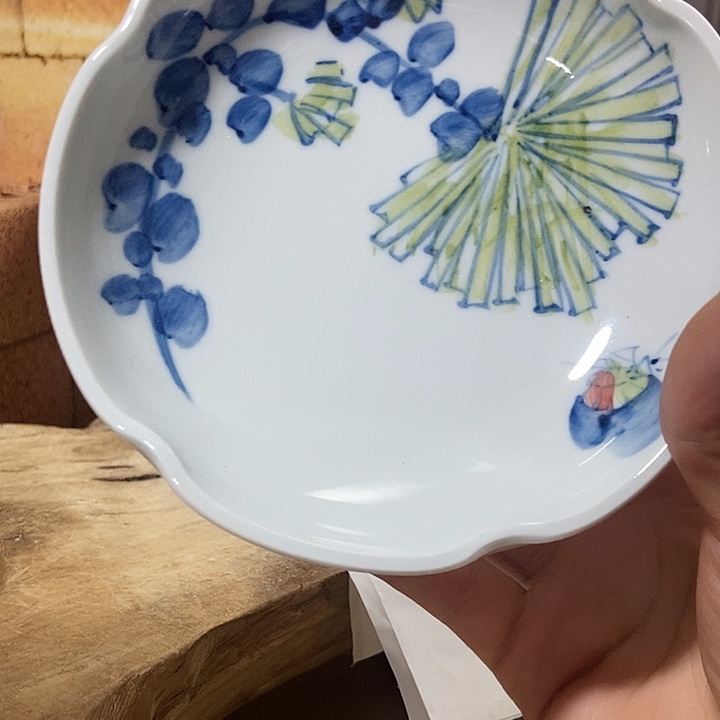 暇疵景德镇手绘高温釉下彩
