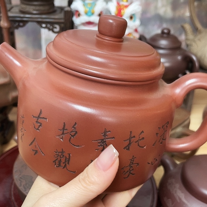 紫砂茶壶佛*原矿手工制作