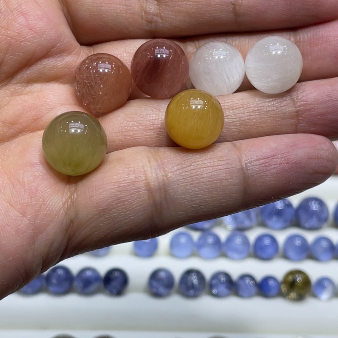 负***爱水晶珠宝半成品未镶嵌