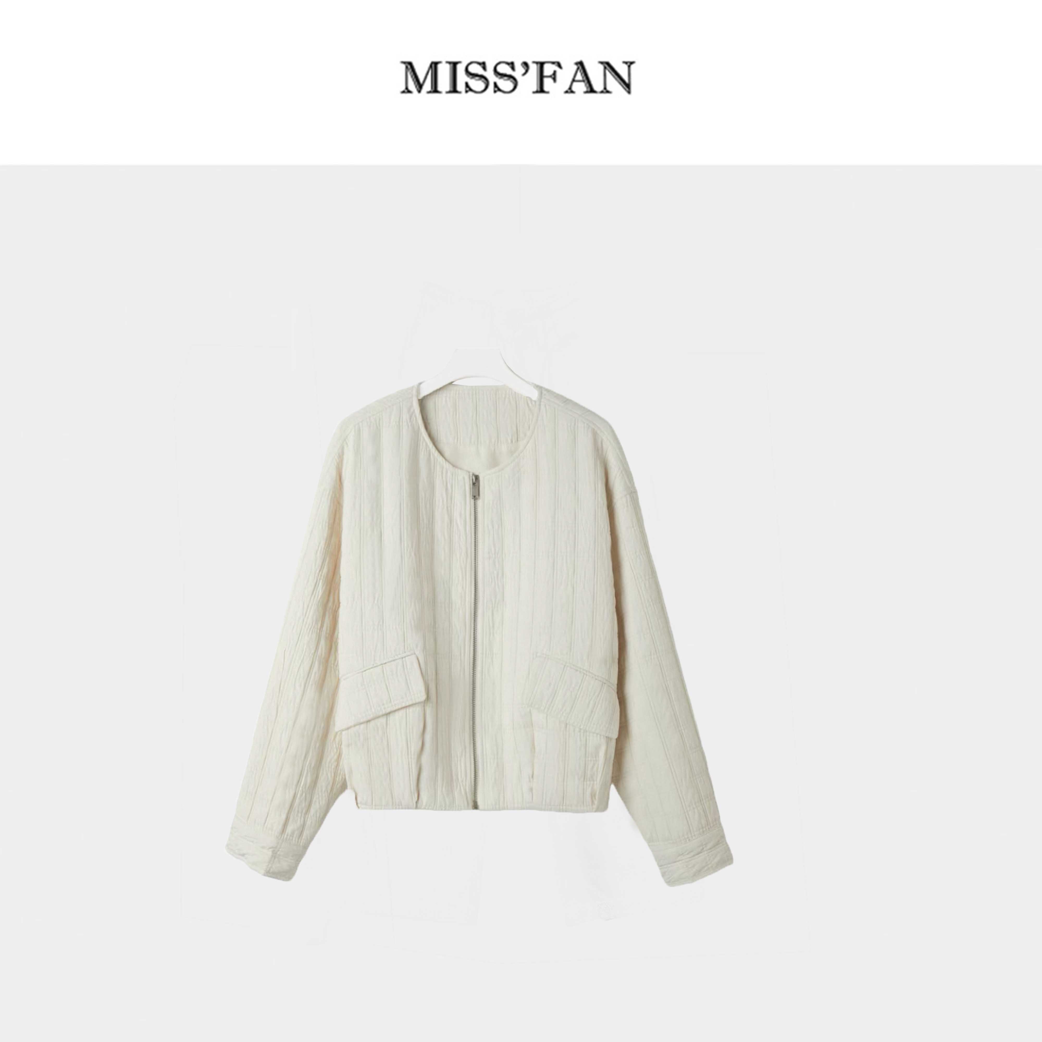 「华夫格」 轻便型 肌理感轻薄棒球款外套