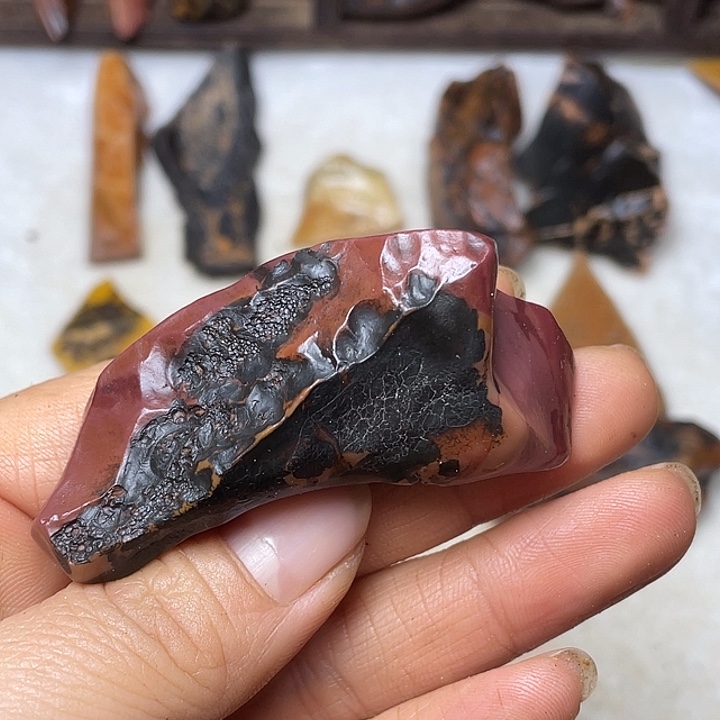 魅***石石材戈壁牧民美石原石