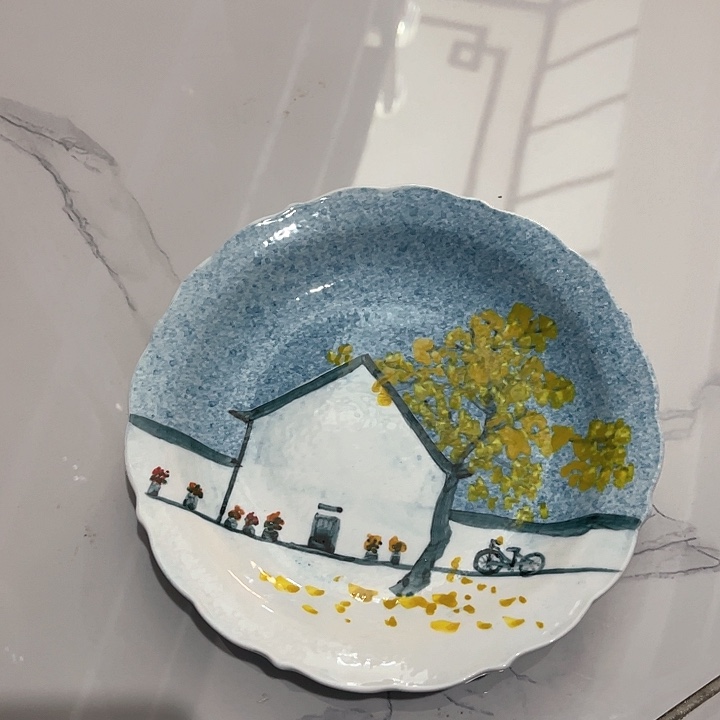 陶景德镇釉下手绘陶瓷 