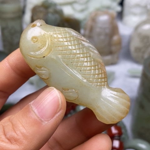 和田玉挂件把件摆件未镶嵌
