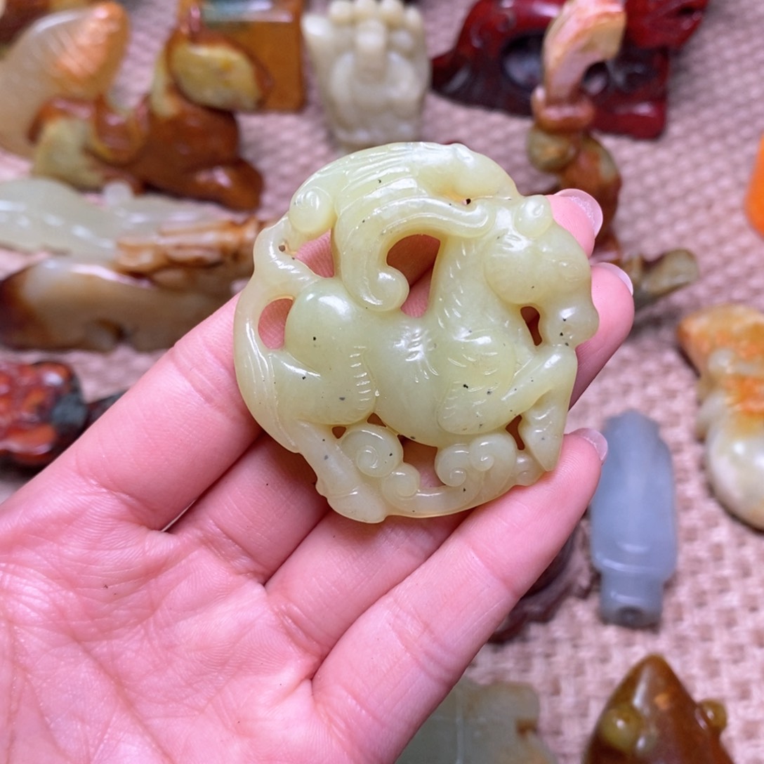 白玉菩提吊坠白玉菩提白玉菩提摆件