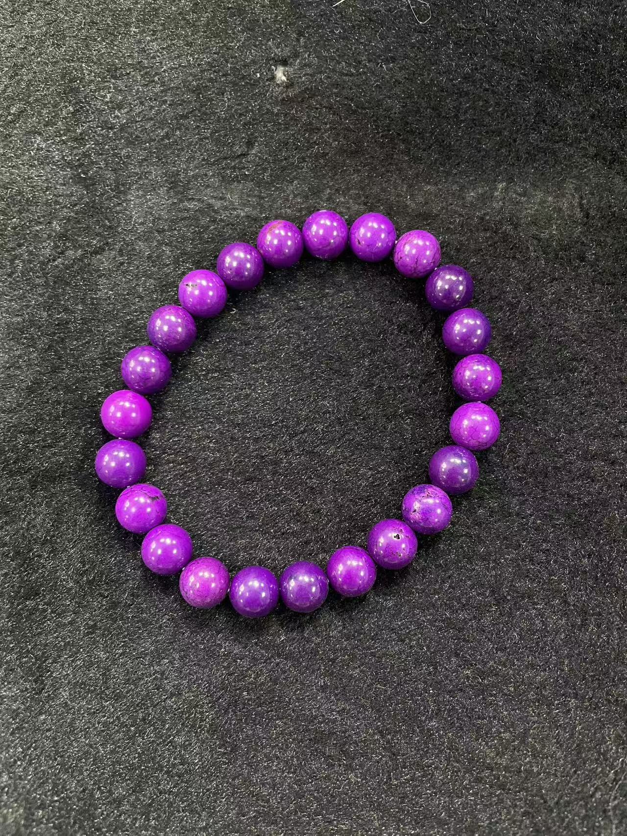 Z43桃红8M手串女款主播推荐奇石