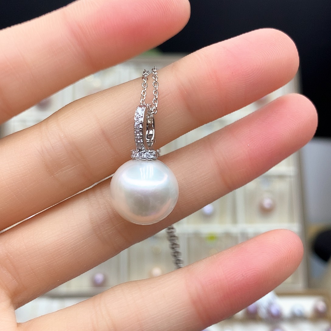 淡水珍珠颈饰合金