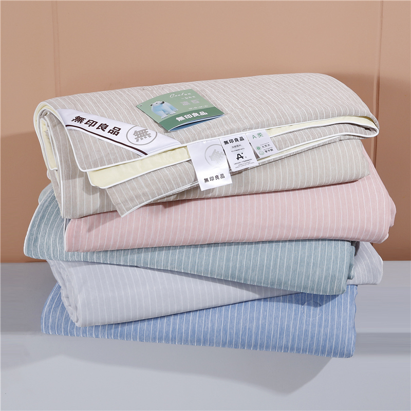 【2025新款】感丝夏凉被空调被夏季薄款丝滑亲肤透气可机洗单人夏被