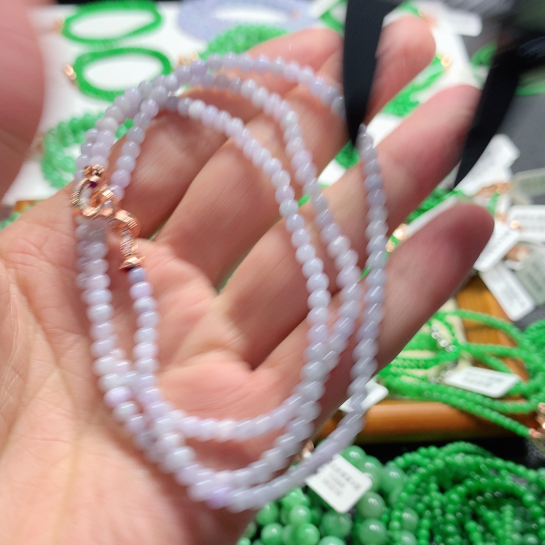 翡翠未镶嵌手链翡翠