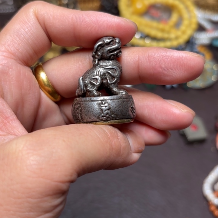 玻璃颈饰藏传喜马拉雅