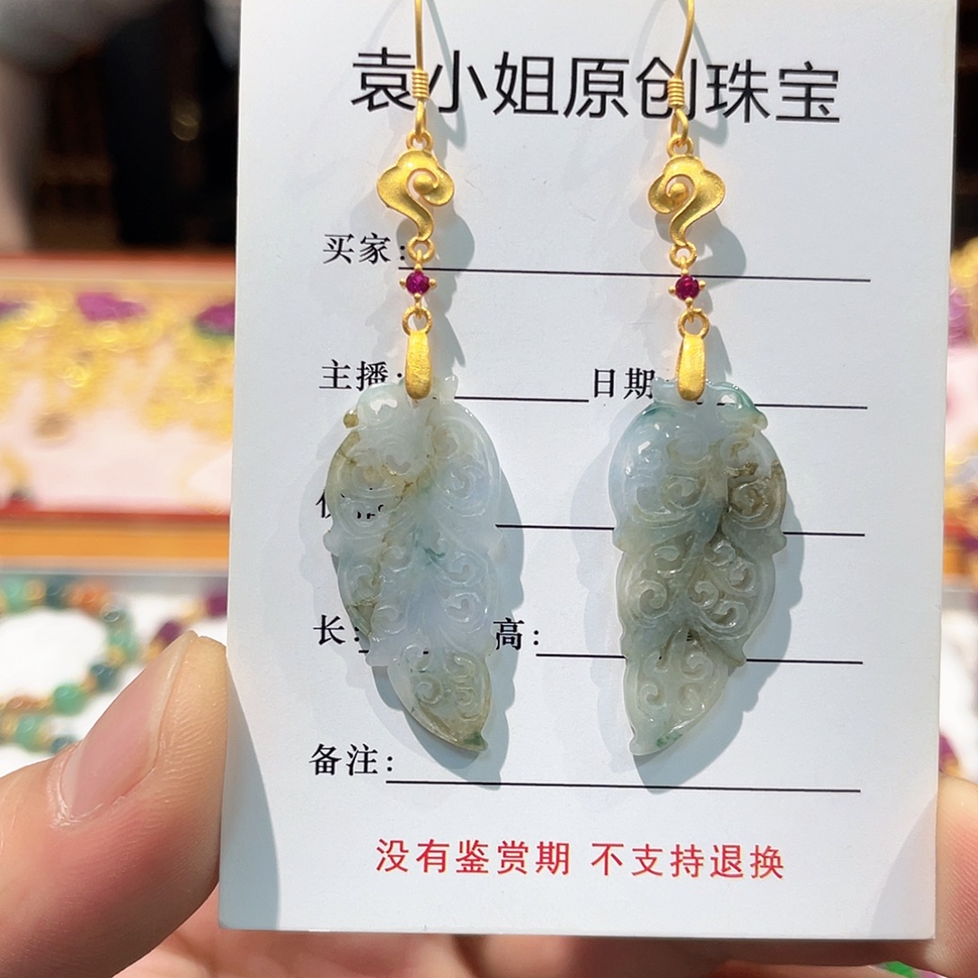 锦纶非金属耳坠耳饰