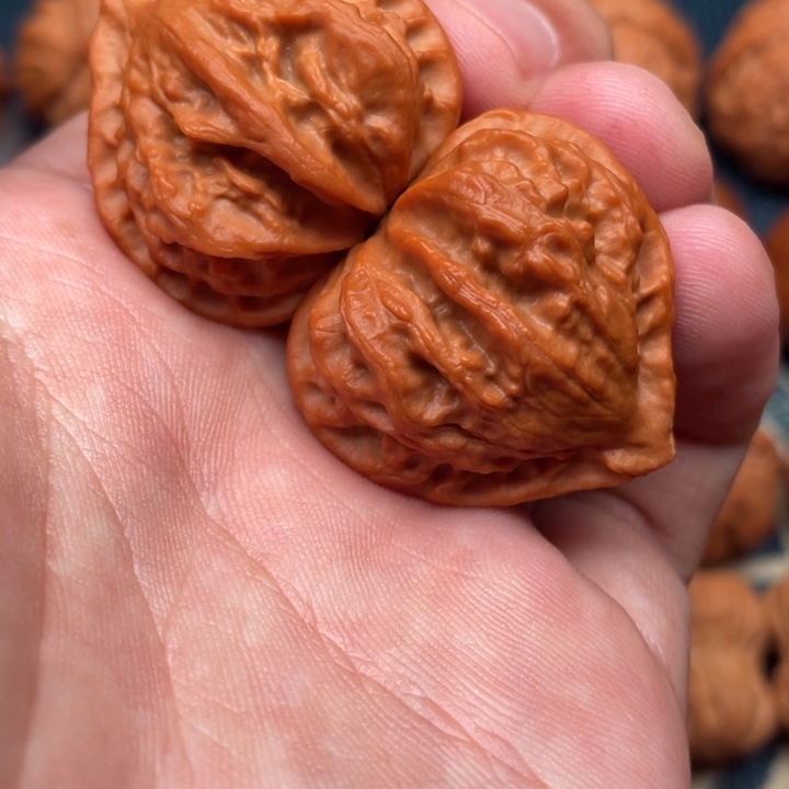 把件文玩核桃红桃A