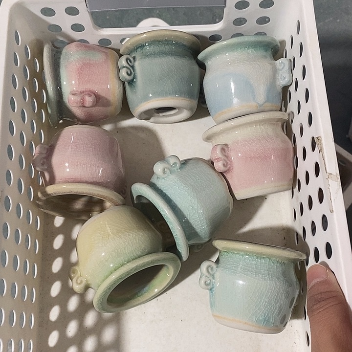 红陶【满10米包邮默认微瑕疵】6个浮力