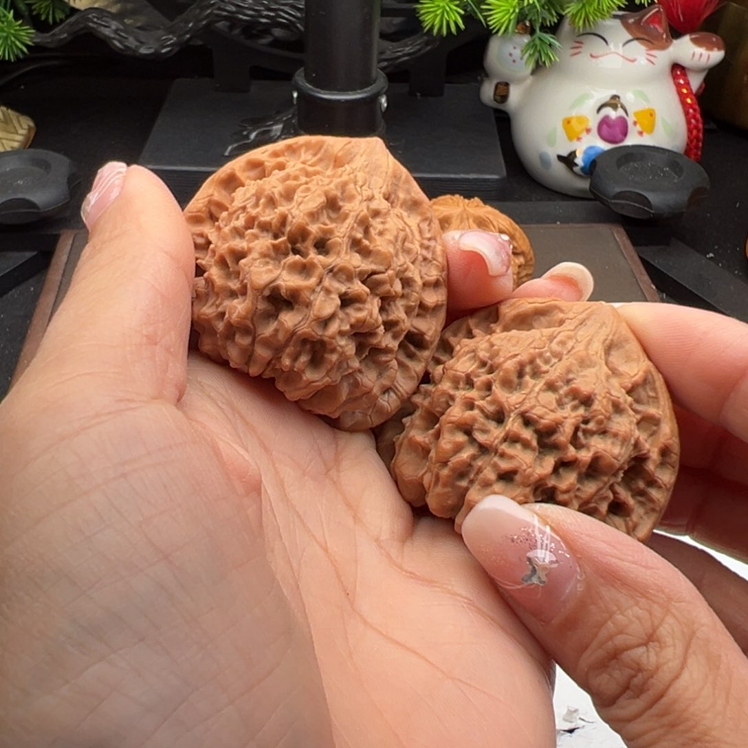 文玩核桃把件官帽