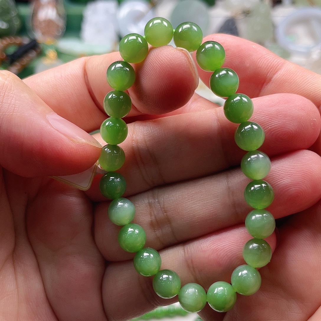 未镶嵌手链和田玉（碧玉）