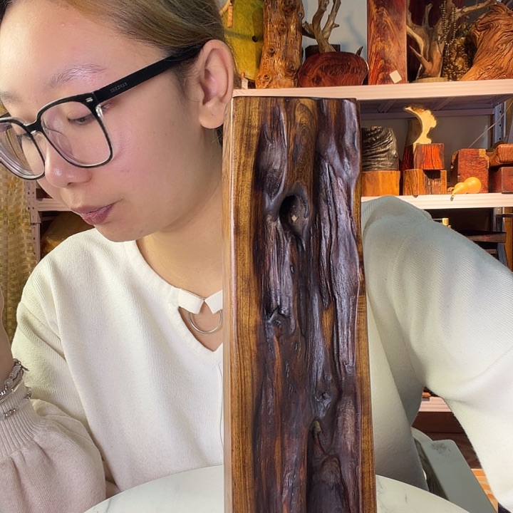 紫檀木类端景台分***锅