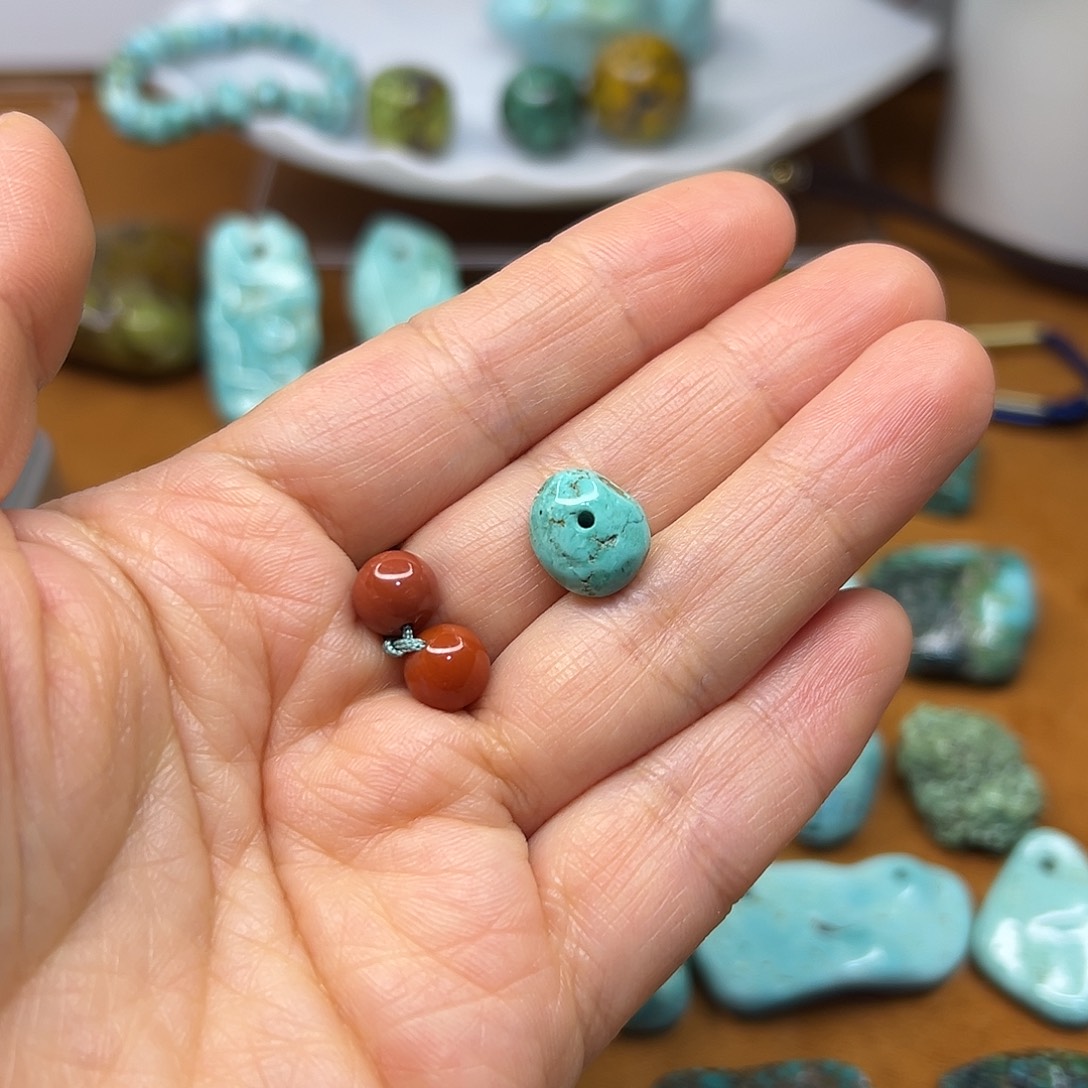 扎***德玛瑙/玉髓未镶嵌吊坠