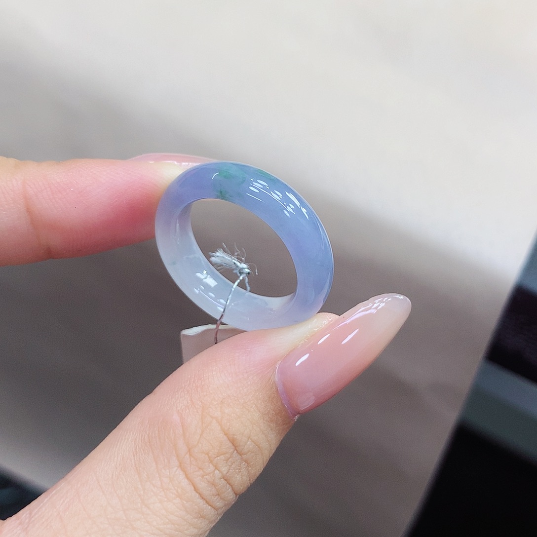 未镶嵌戒指翡翠15.号