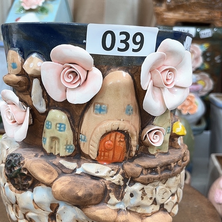 红陶粗陶多肉花盆发2个