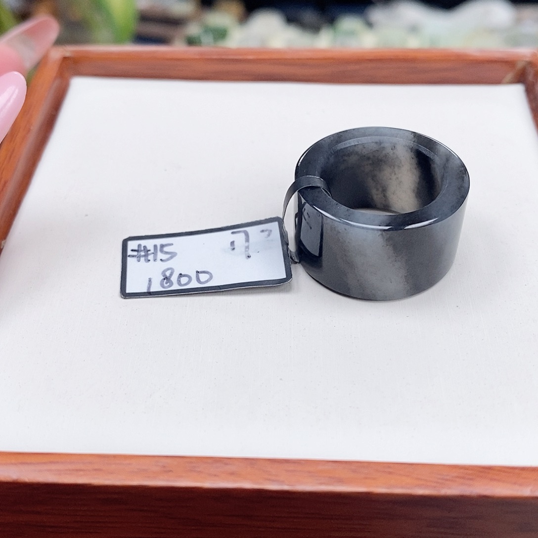 和田玉戒指未镶嵌甘*专拍1-17.17