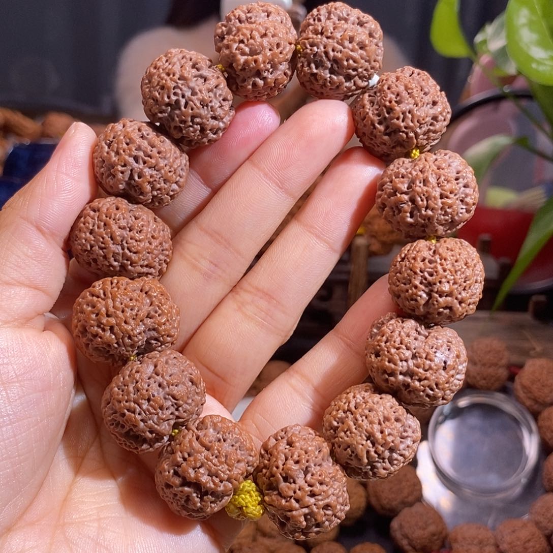 金刚菩提手串菠萝蜜23mm