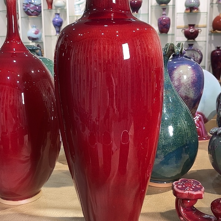 浅***泊钧瓷的制作工艺和工艺都是非常