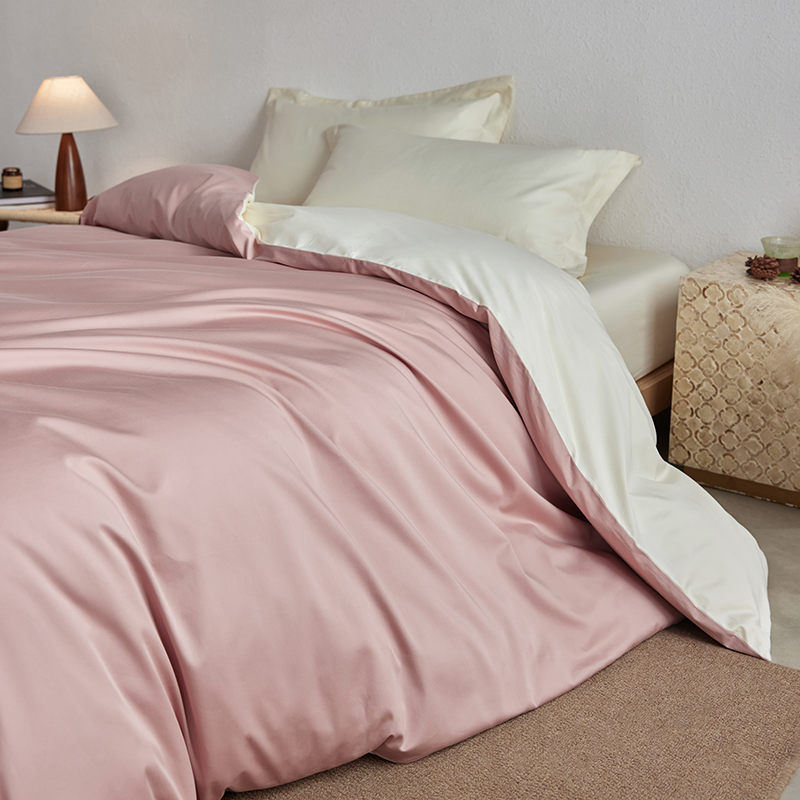 （单被套）高端零布做轻奢贡缎长绒棉全棉纯棉被套纯色简约柔软透气