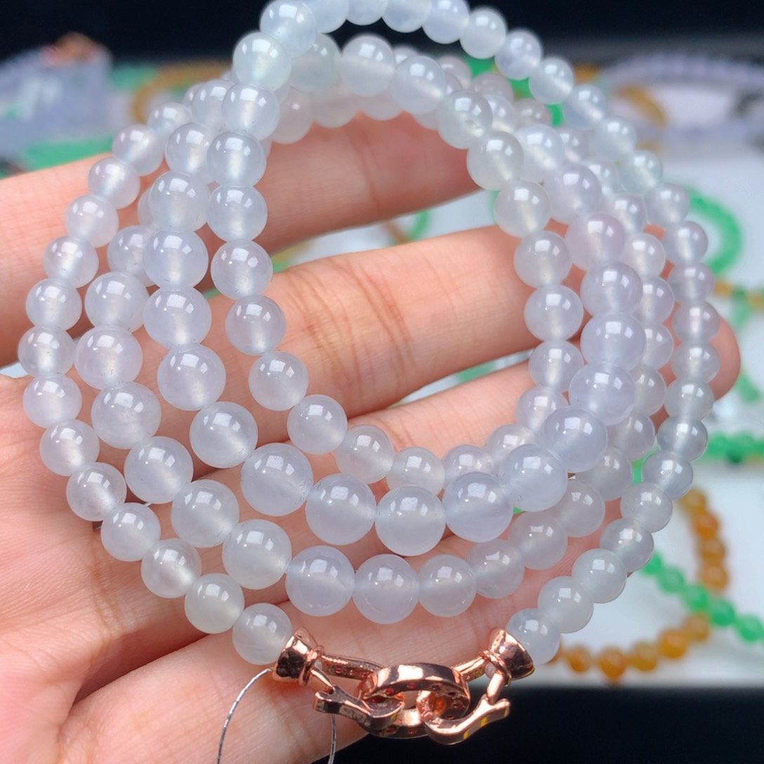 未镶嵌翡翠手链卡