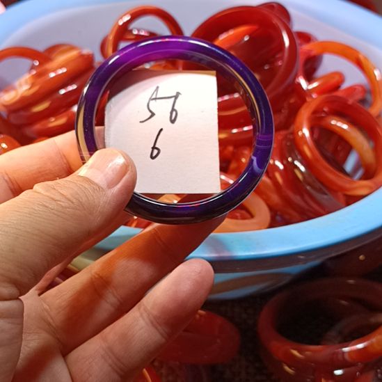 玛瑙/玉髓未镶嵌手镯
