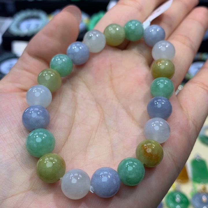 未镶嵌手链翡翠翡翠