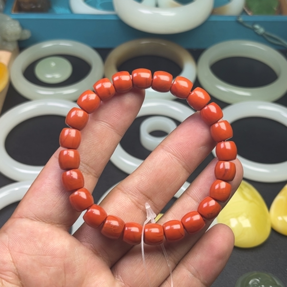 手链未镶嵌南红玛瑙