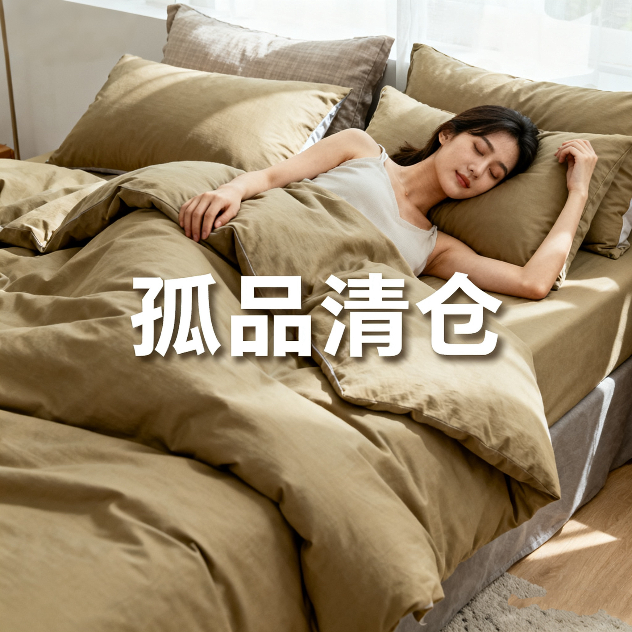 熊暖纺孤品孤品四件套床单被套清仓