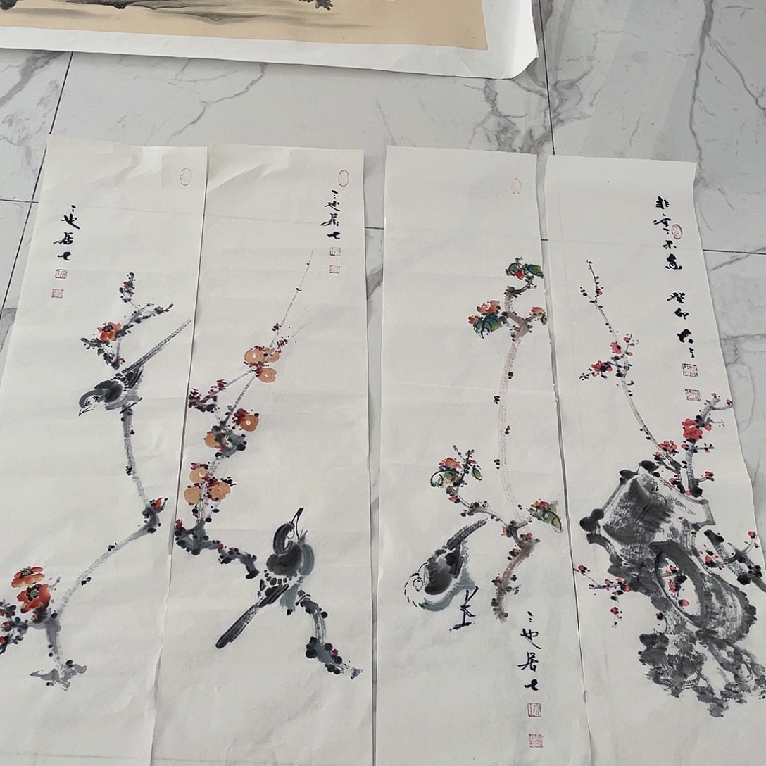 国画国画作品手绘作品