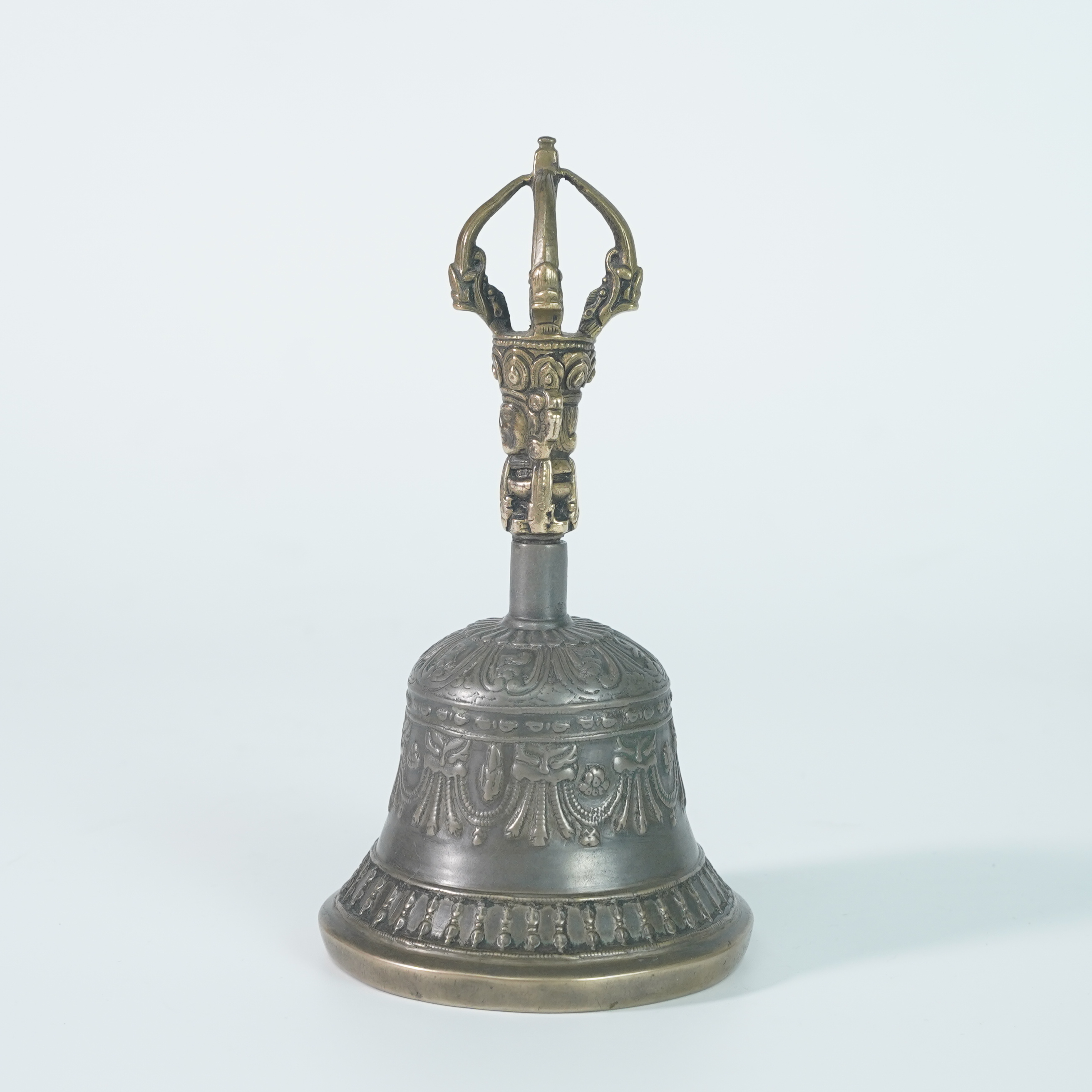 LNJCY251227019【十竹斋】清代响铜金刚铃